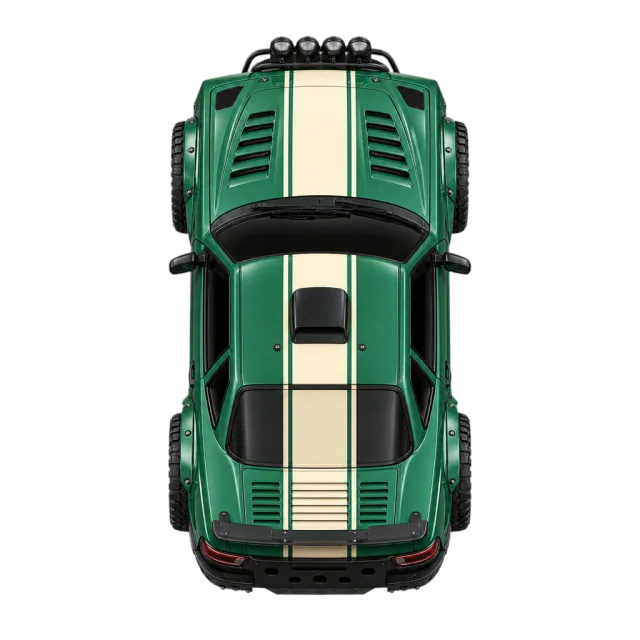 Boxer top-down racing machine