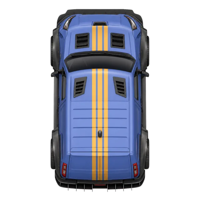 Hauler top-down racing machine