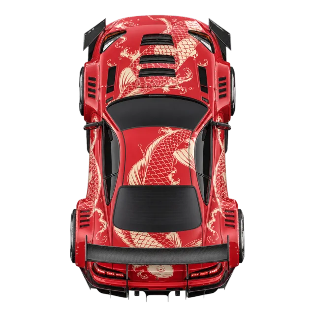 Koi top-down racing machine