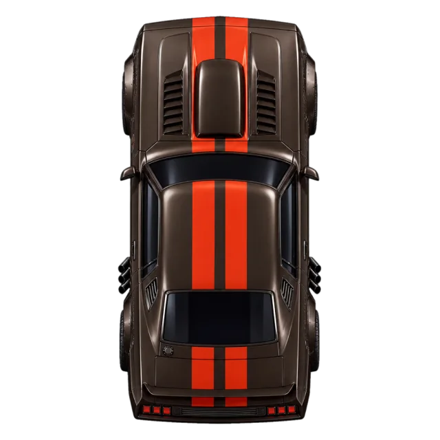 Phantom top-down racing machine