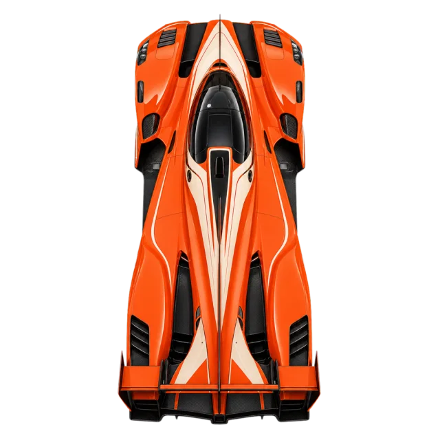 Rocket top-down racing machine