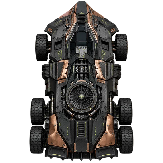 Titan RS top-down racing machine